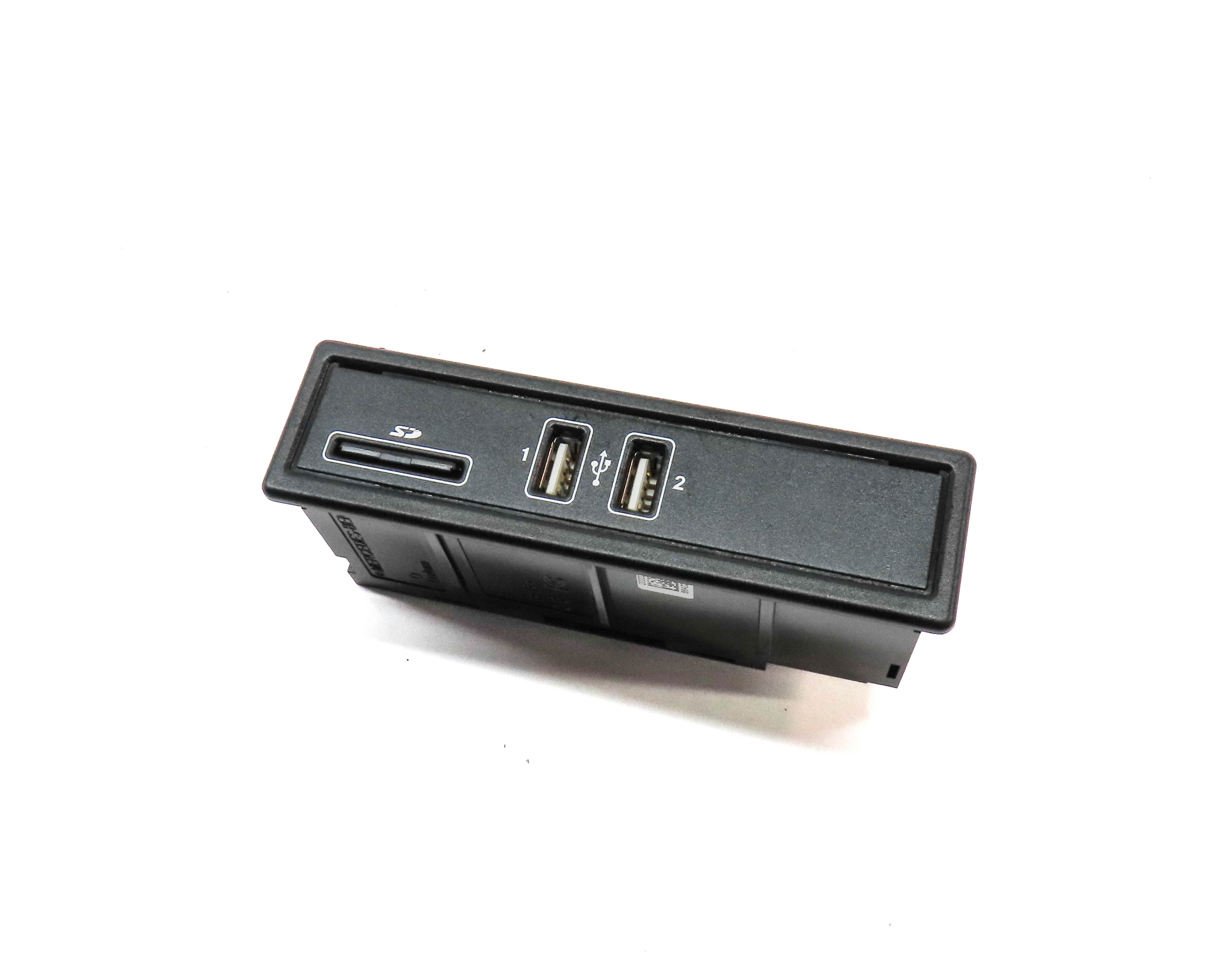 2015 MERCEDES C300 (W205) USB SD CARD READER JACK PANEL w/ SD CARD INCLUDED — exact item pictured